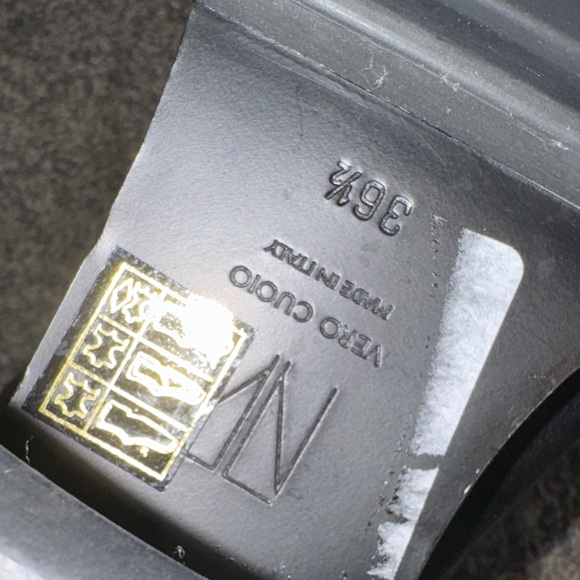 Tamara Mellon Black Mid-Calf Easy Rider Boots - Picture 7 of 9